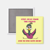 冷蔵庫遠くにから一歩離れる マグネット (正面/裏面)