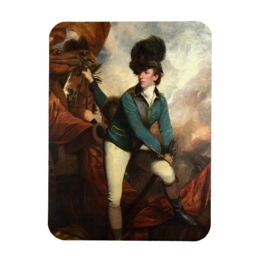 冷蔵庫Banastre Tarleton by Joshua Reynolds マグネット (縦)