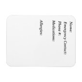 冷蔵連絡庫用非常用磁石 マグネット (横)