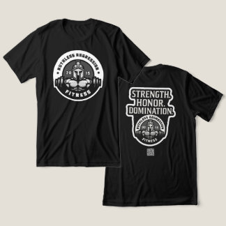 冷酷な侵略フィットネスジムティー# 1 トライブレンドＴシャツ