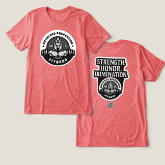 冷酷な侵略フィットネスジムティー# 2 トライブレンドＴシャツ