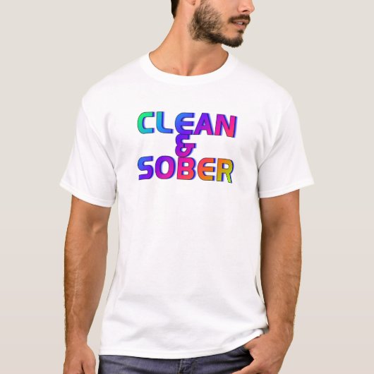 冷静きれいにして下さい Tシャツ (正面)