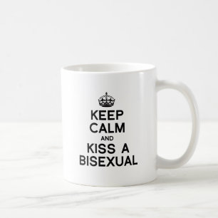 冷静さを保ちバイセクシャルとキスを コーヒーマグカップ
