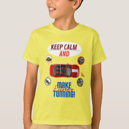 冷静さを保ち極端なチューニングを Tシャツ