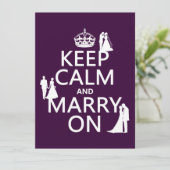 冷静さを保ち、結婚しよう(全色) 招待状 (スタンド正面)