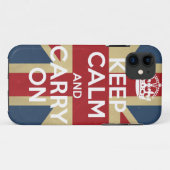 冷静さを保ち、行動を続けよ Case-Mate iPhoneケース (裏面(横))