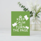 冷静さを保ってページをめくれ ポストカード (スタンド正面)