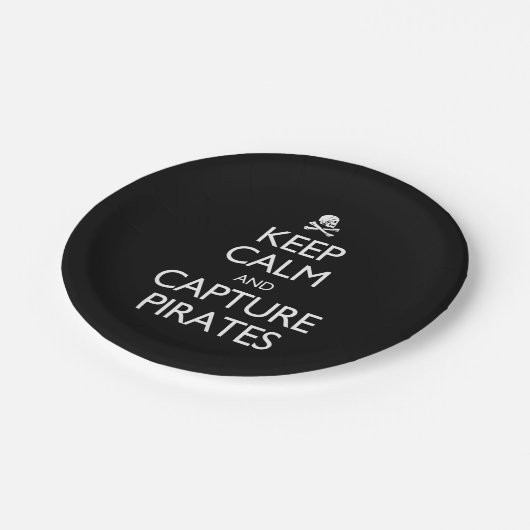冷静さを保って海賊を捕まえろ ペーパープレート (アングル)