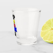 冷静さを保って飲もう ショットグラス (右)