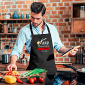 冷静さを保って、スパゲッティ クランプ | 面白いギフト エプロン