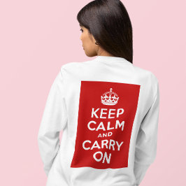 冷静さを保て、そして継続しろ Tシャツ