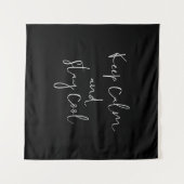 冷静さを保て タペストリー (正面(横))