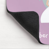 冷静なプリンセスのマウスのマット マウスパッド (コーナー)