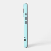 冷静な回路デザイン iPhone 16ケース (左側面)