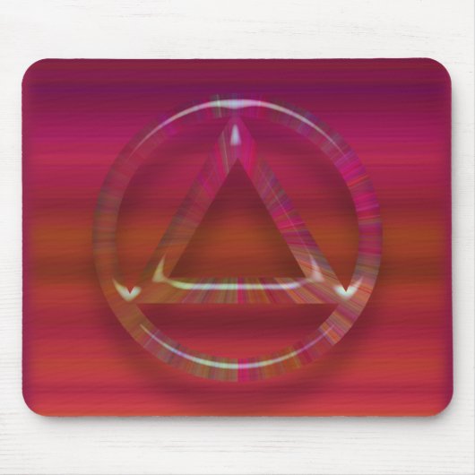 冷静な節酒の回復マウスパッド(マウスパッド) マウスパッド (正面)