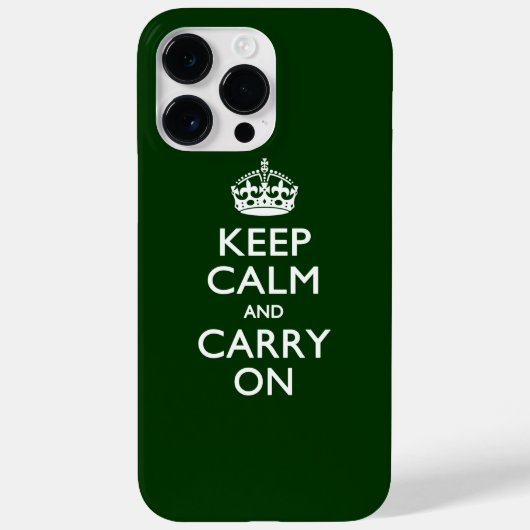 冷静にいこう Case-Mate iPhoneケース (裏面)