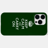 冷静にいこう Case-Mate iPhoneケース (裏面 (横))