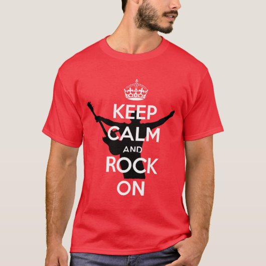 冷静にロックオン Tシャツ (正面)