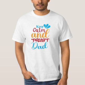 冷静に信頼を Tシャツ