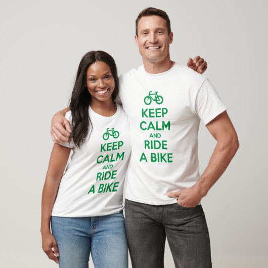 冷静に自転車に乗れ Tシャツ (ユニセックス)