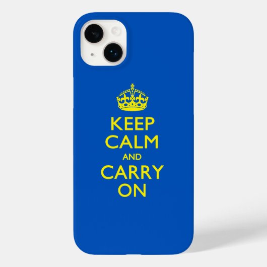 冷静に過ごせ Case-Mate iPhoneケース (裏面)