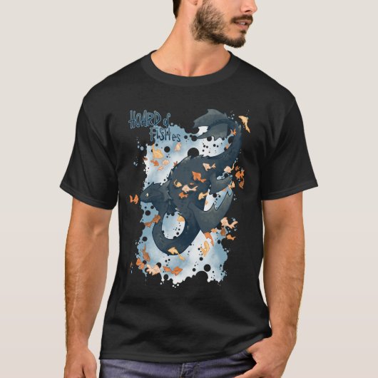 冷静に釣りを楽しもう Tシャツ (正面)