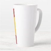 冷静に、いざスペイン万歳 カフェラテマグ (右アングル)