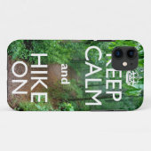 冷静に、ハイキングを楽しもう Case-Mate iPhoneケース (裏面(横))
