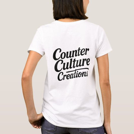 冷静に Tシャツ (裏面)