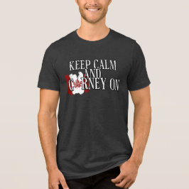冷静にCarneyを続けよう トライブレンドTシャツ