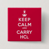 冷静にHClを持っていこう 缶バッジ (正面)