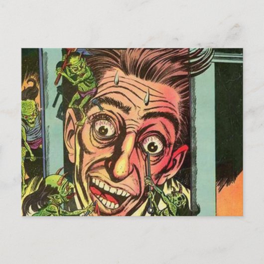 冷風変わり却漫画書 ポストカード (正面)