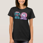 凍えるほど寒がりなトカゲ Tシャツ (正面)