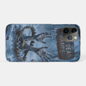 凍った手のゴシックホラーイラスト Case-Mate iPhoneケース (裏面(横))