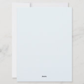 凍った木々と雄大な大聖堂 シーズンカード (裏面)