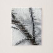 凍った枝 ジグソーパズル (縦)