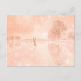 凍った湖の恋人たち シーズンポストカード