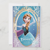 凍った誕生日 招待状 (裏面)