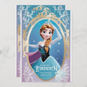 凍った誕生日 招待状 (正面/裏面)