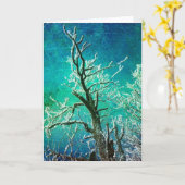 凍っていすべての行事 カード (黄色い花)