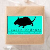 凍っていねずみ – 青ラベル ラベル (インサイチュ)