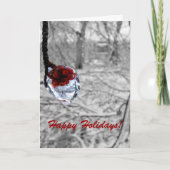 "凍っていられていた果実"の休日カード シーズンカード (正面)