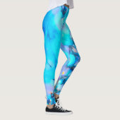 "凍っていられていた白熱" レギンス (右)