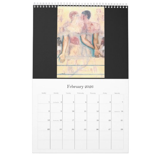 凍っていられていた飛行中にカレンダー カレンダー (2月 2026)