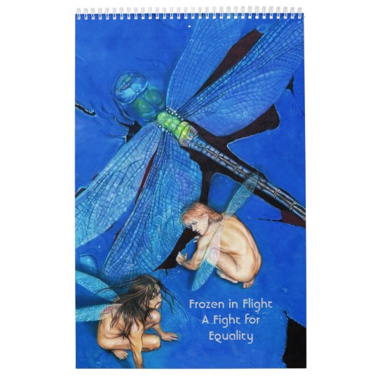 凍っていられていた飛行中にカレンダー カレンダー (カバー)