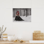 凍っていハートポスター ポスター (キッチン)