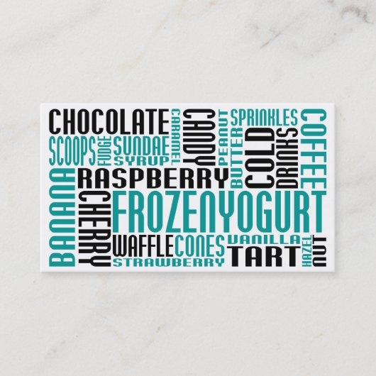 凍っていヨーグルト ロイヤリティカード (正面)