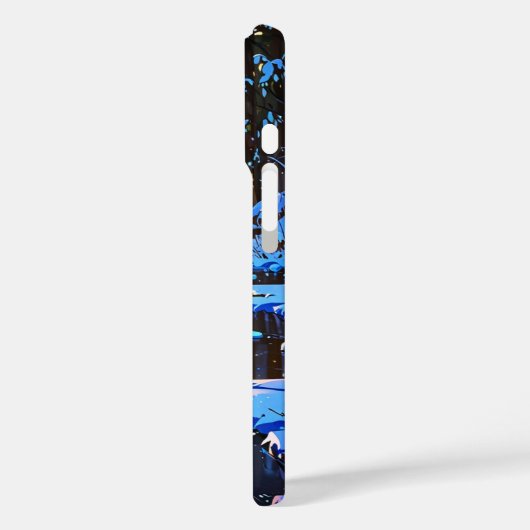 凍ってい冬の川 Case-Mate iPhoneケース (裏面 / 左)