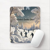 「凍ってい時間内」 マウスパッド (マウス)