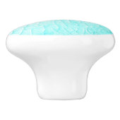 凍ってい池ターコイズ  セラミックノブ (側面)